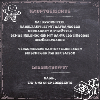 Hauptgerichte & Dessert