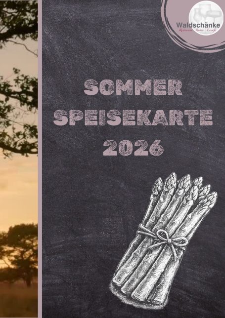 Sommer Speisekarte Sommer Speisekarte